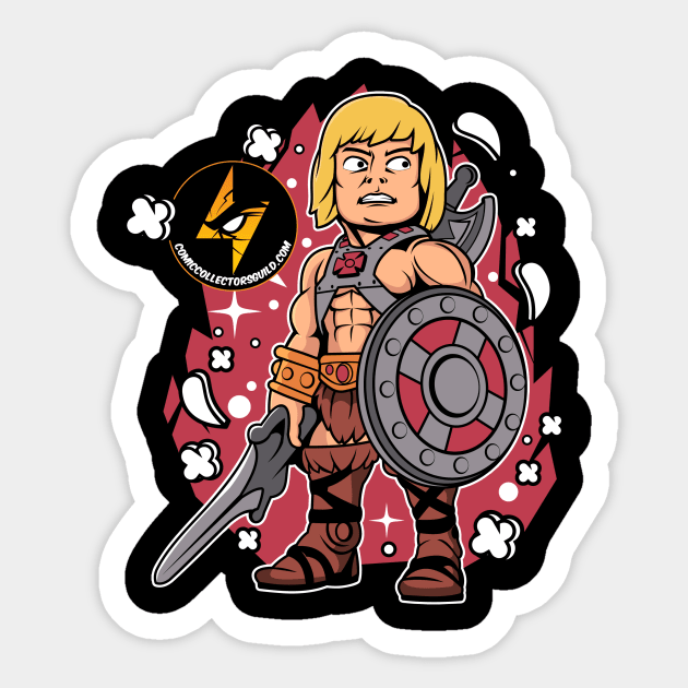 He-Man Sticker by Comic Collectors Guild 